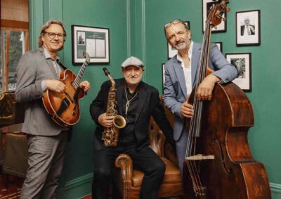 acoustic jazz in hamburg mit erstklassigem Jazztrio Sweet, Soft & Lazy